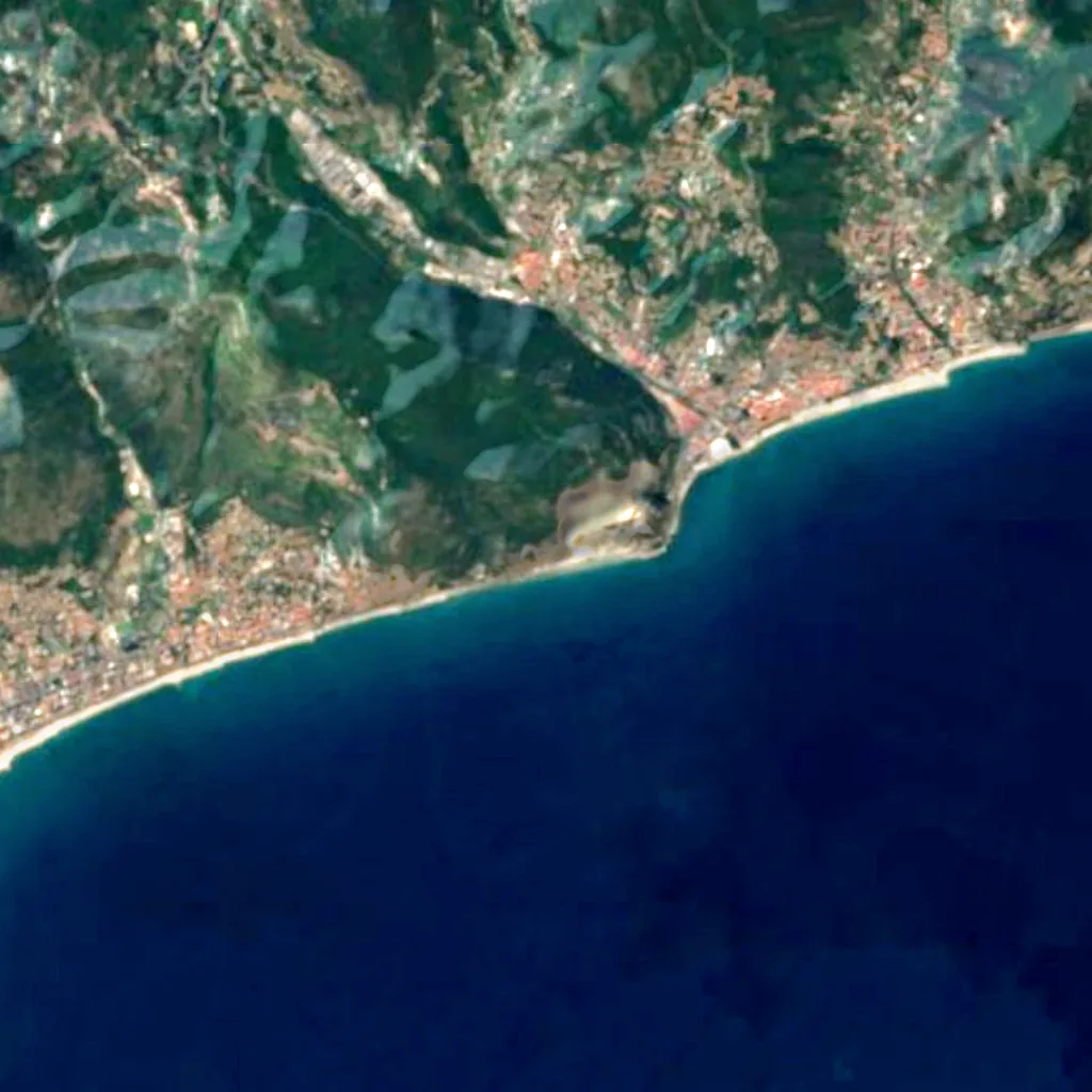 The ground above Arene Candide (Sentinel-2)