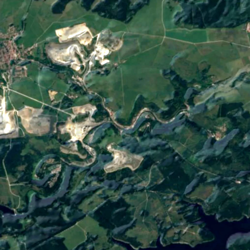 The ground above Baumann's Cave (Sentinel-2)
