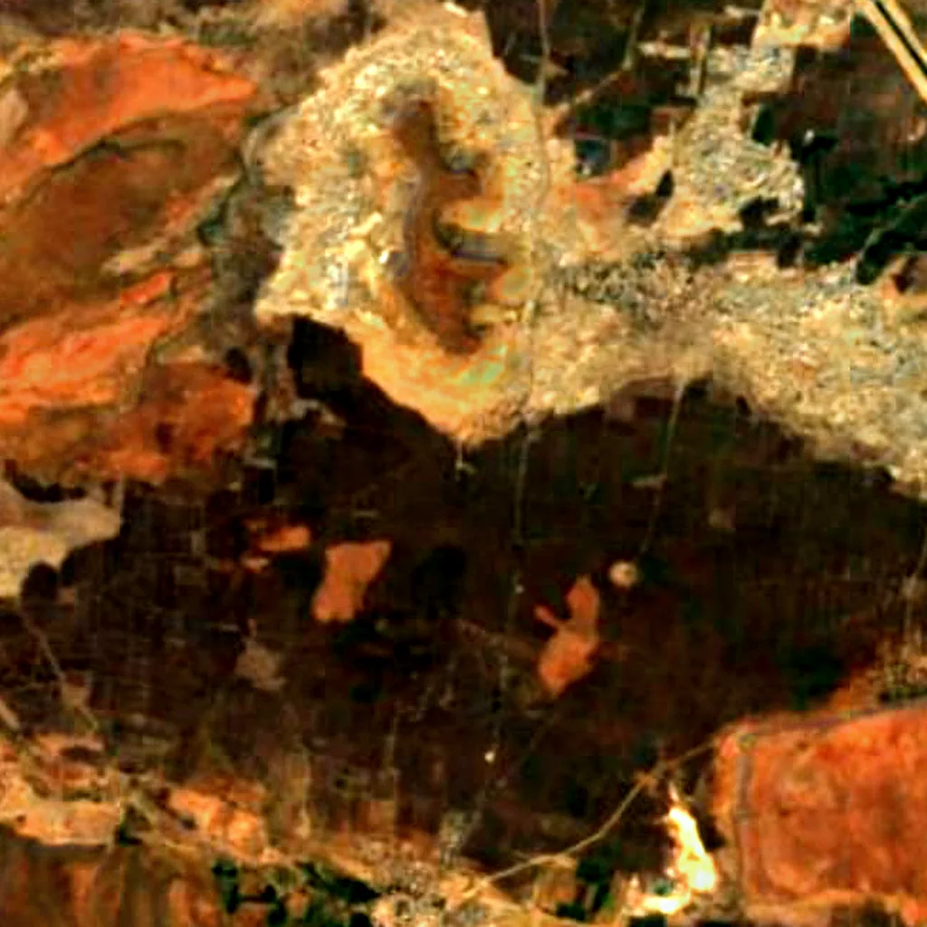 The ground above Belum Caves (Sentinel-2)