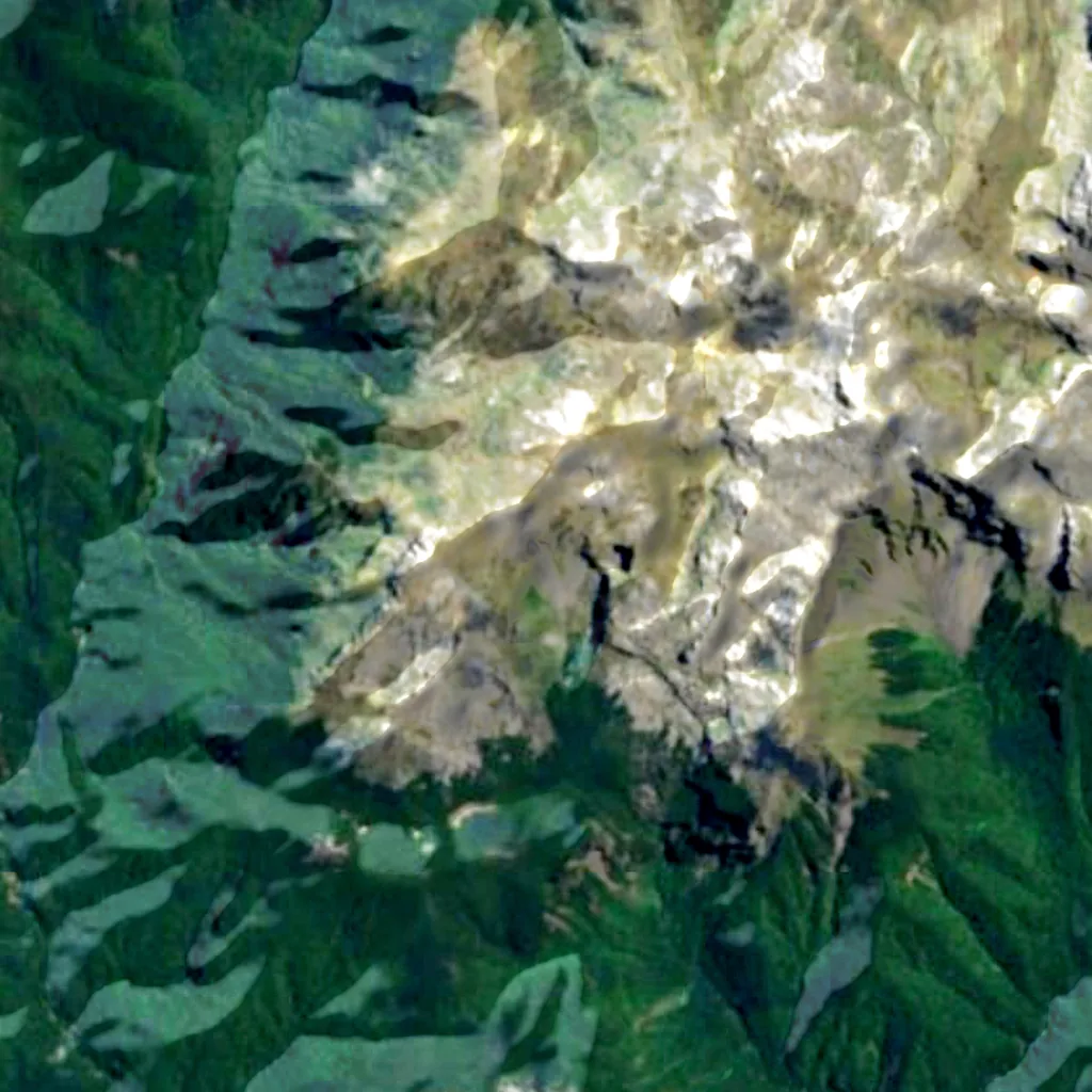 The ground above Bulmer Cavern (Sentinel-2)