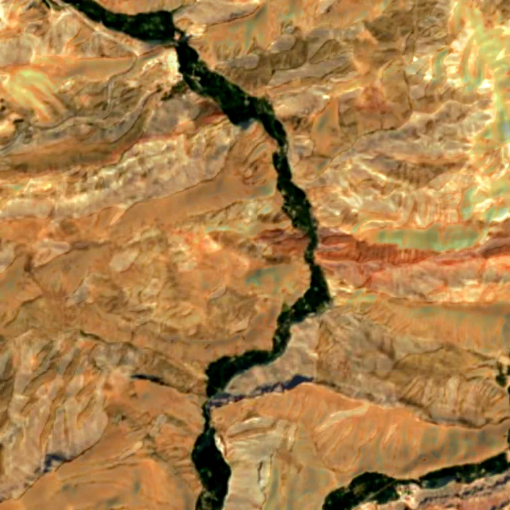 The ground above Burnik Cave (Sentinel-2)