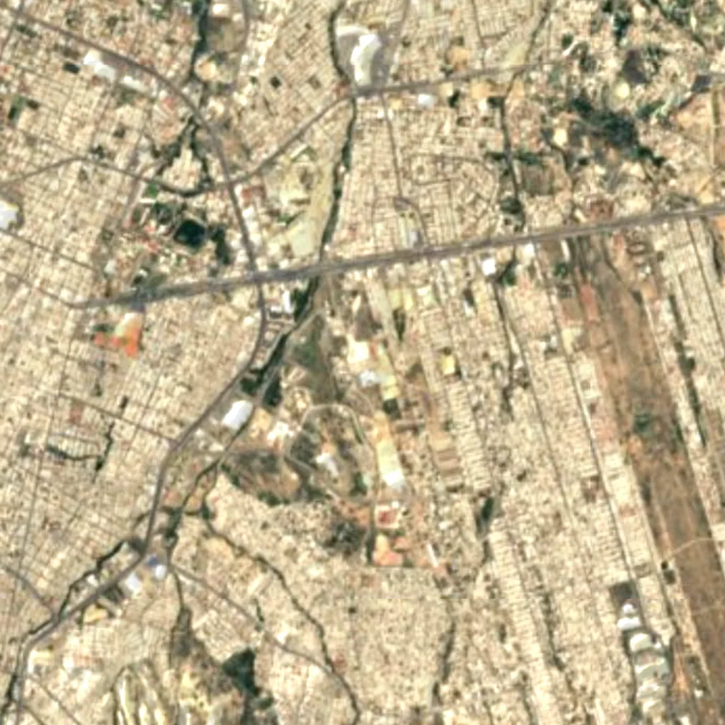The ground above Candelaria Cave (Sentinel-2)