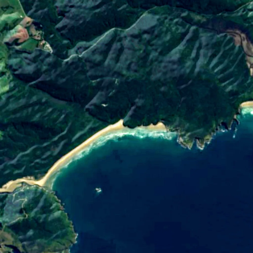 The ground above Cathedral Caves (Sentinel-2)