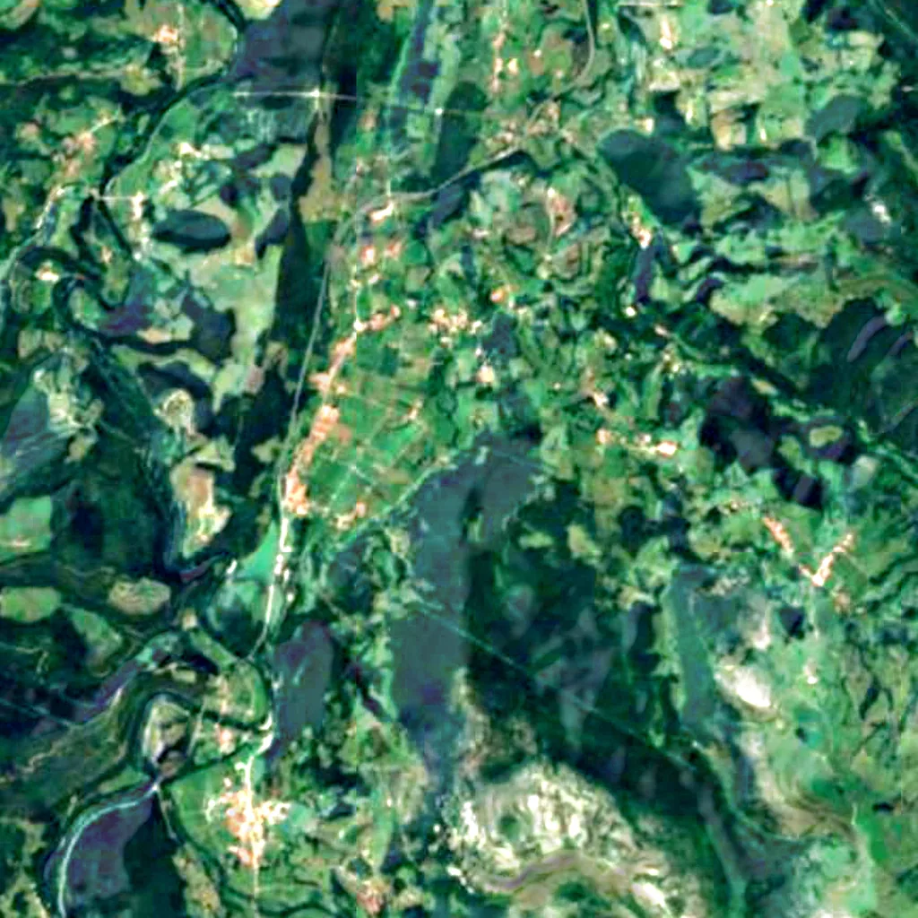 The ground above Cave del Valle (Sentinel-2)