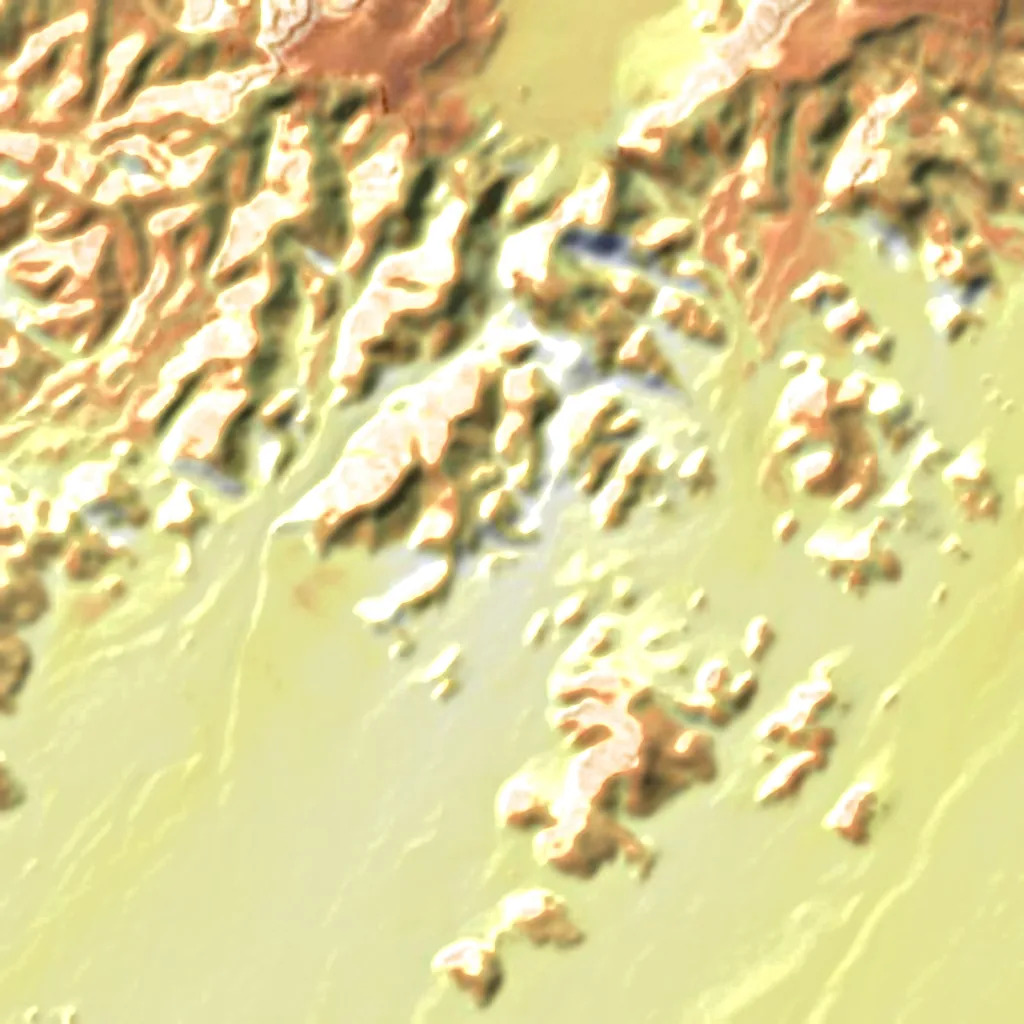 The ground above Cave of the Beasts (Sentinel-2)