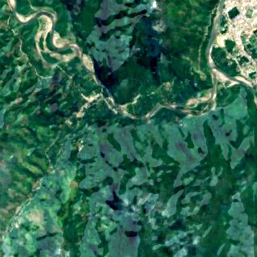 The ground above Cave of the owls (Sentinel-2)
