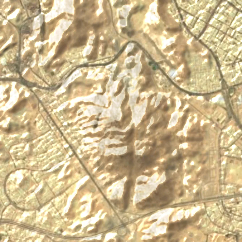 The ground above Cave of Thor (Sentinel-2)