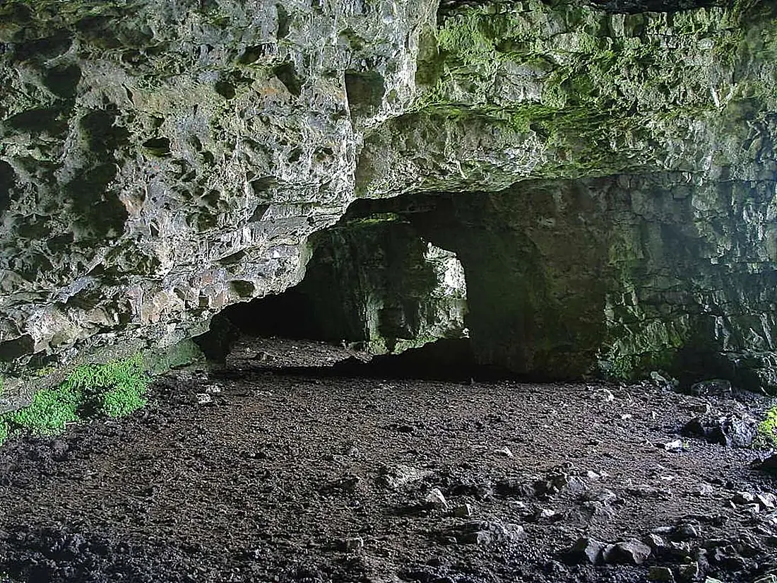 Cave keshcorran caves near carrowkeel in Ireland