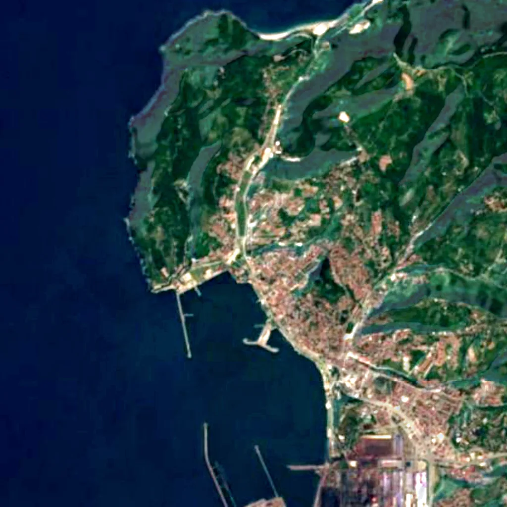 The ground above Cehennemağzı Cave (Sentinel-2)