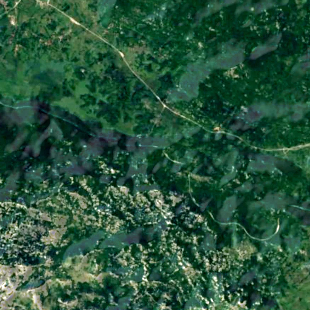 The ground above Cerovac caves (Sentinel-2)