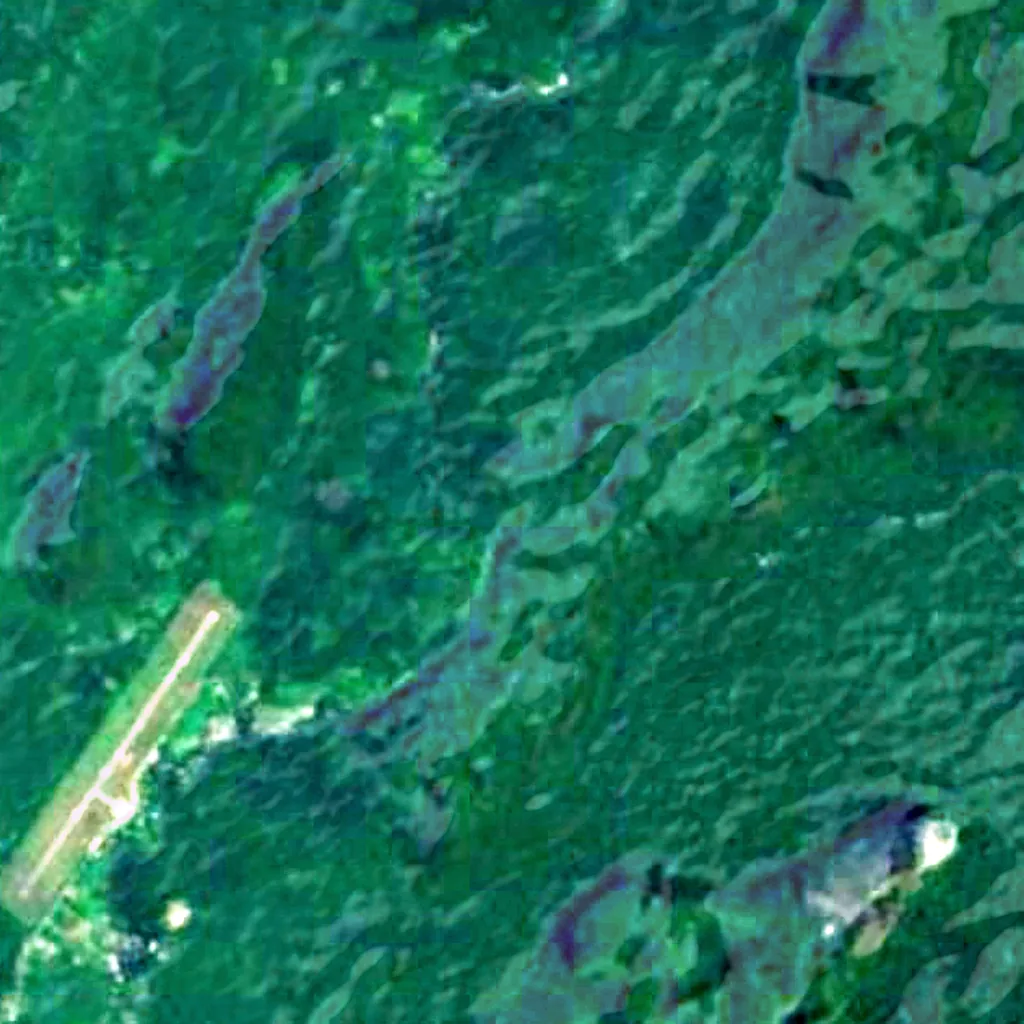 The ground above Clearwater Cave (Sentinel-2)