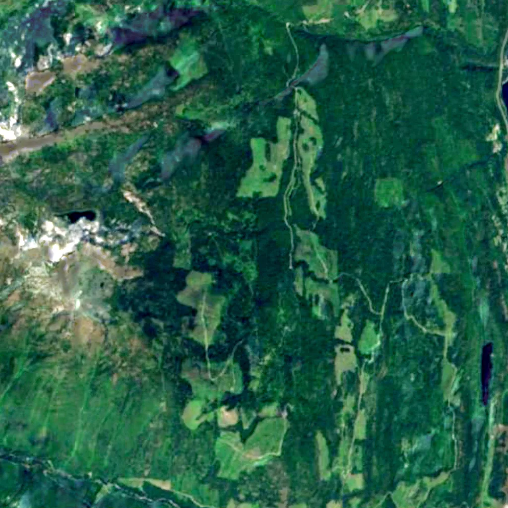 The ground above Cody Caves (Sentinel-2)