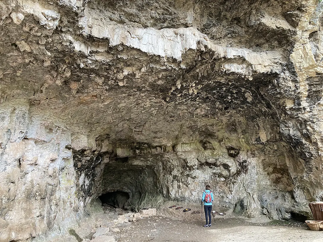 Balma de la Surgència. Coves del Toll. Moià