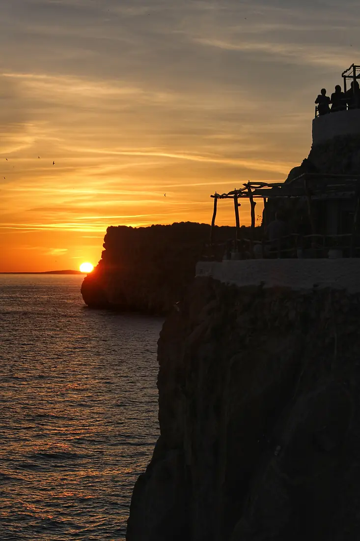 Sunset at Cova d'en Xoroi