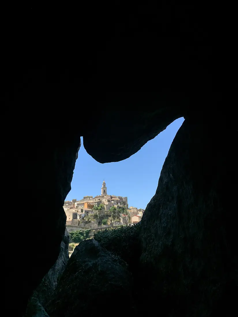 Bocairent, vista de les covetes