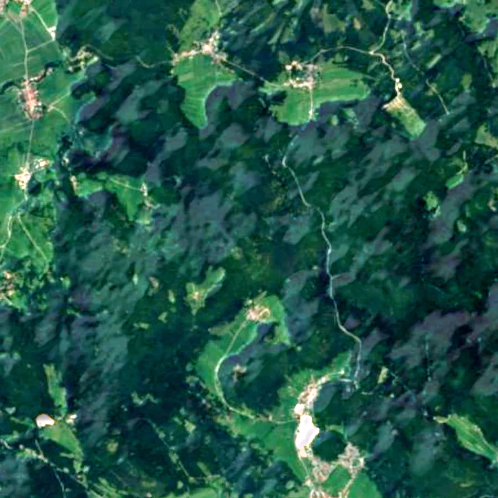 The ground above Cross Cave (Sentinel-2)