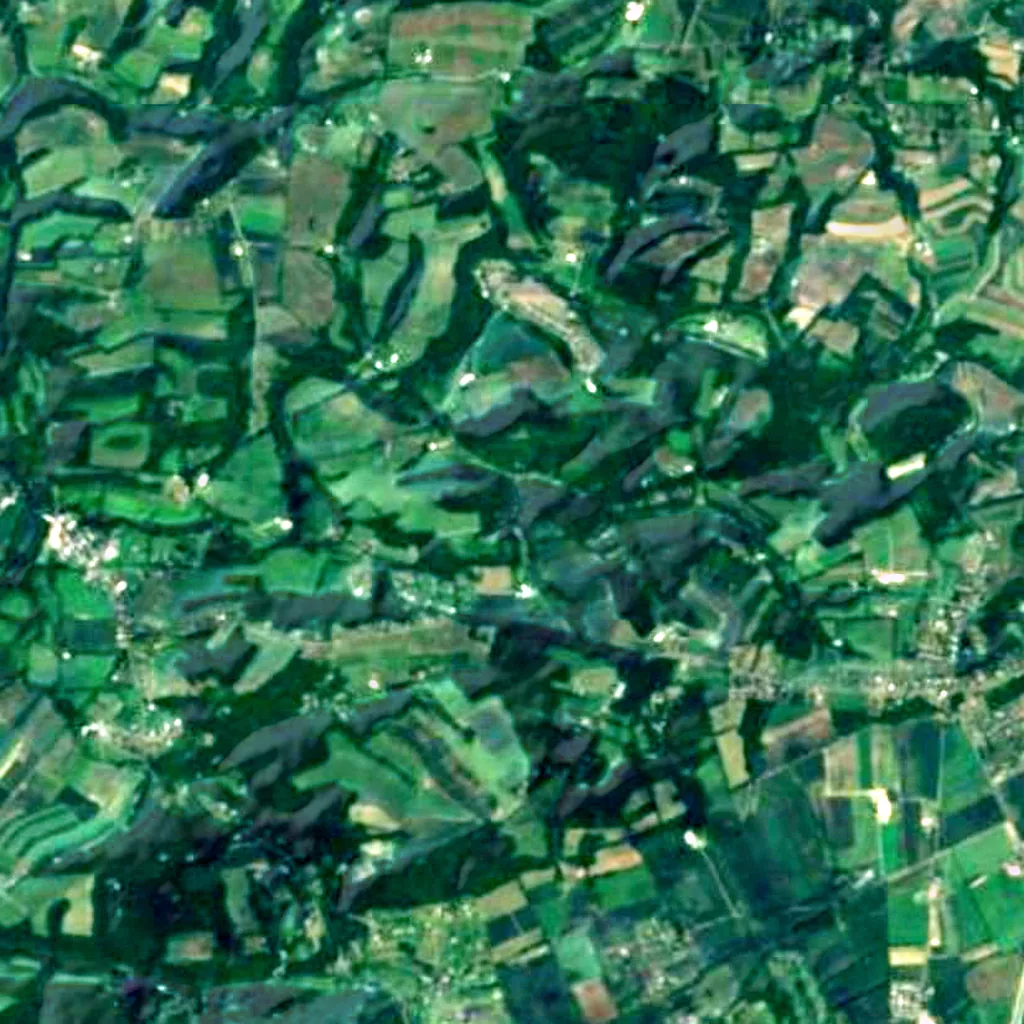 The ground above Crystal Cave (Sentinel-2)