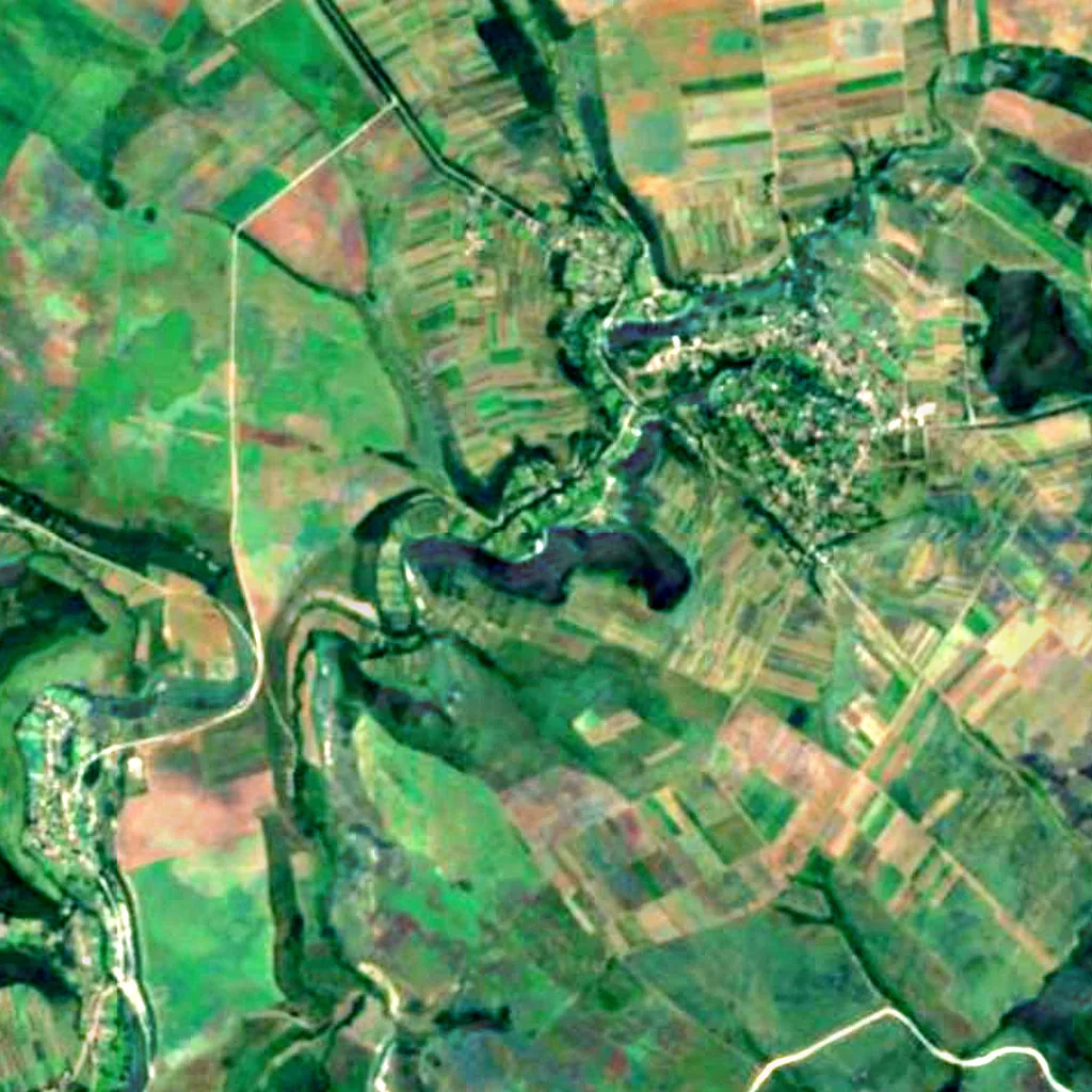 The ground above Crystal Cave (Sentinel-2)