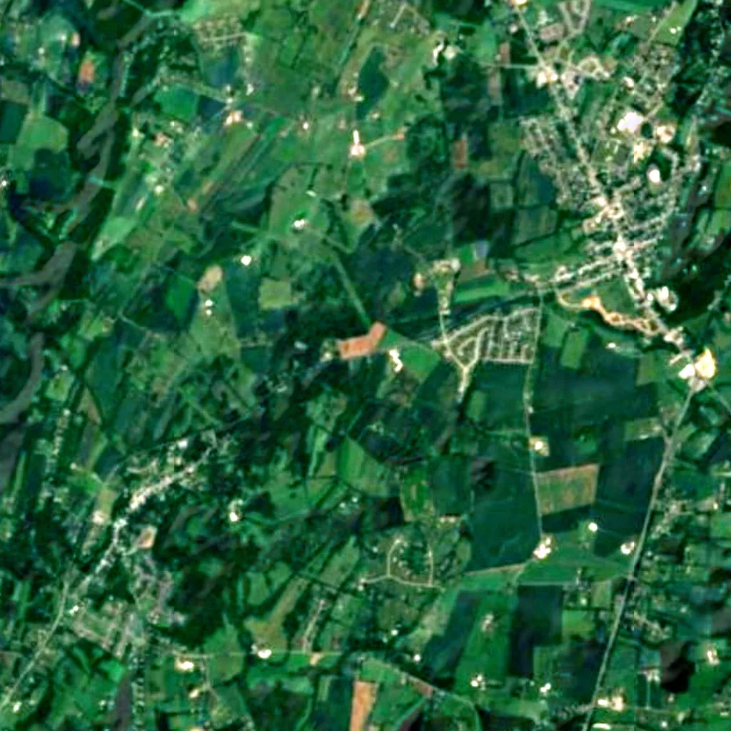 The ground above Crystal Grottoes (Sentinel-2)