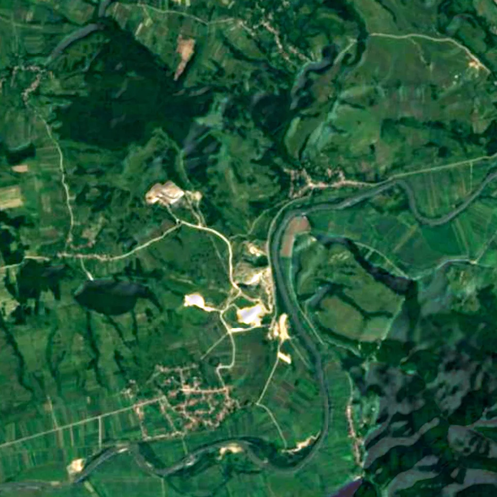 The ground above Cuciulat Cave (Sentinel-2)