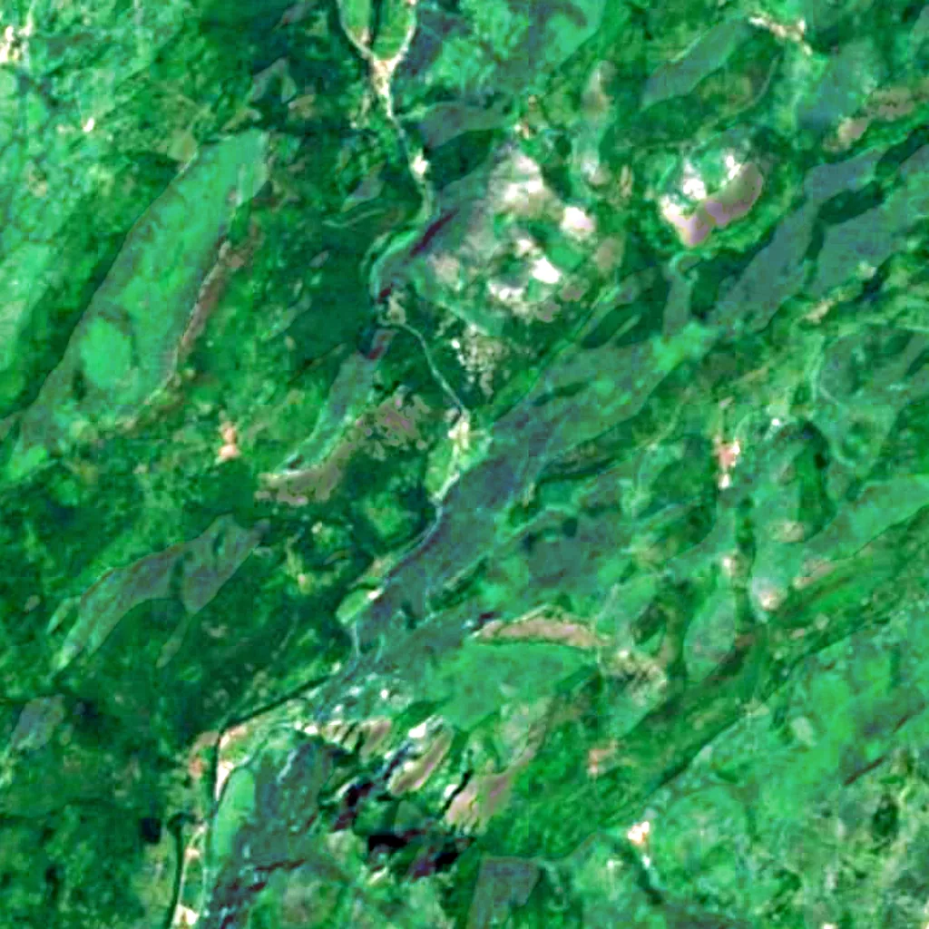 The ground above Cueva de Conde (Sentinel-2)