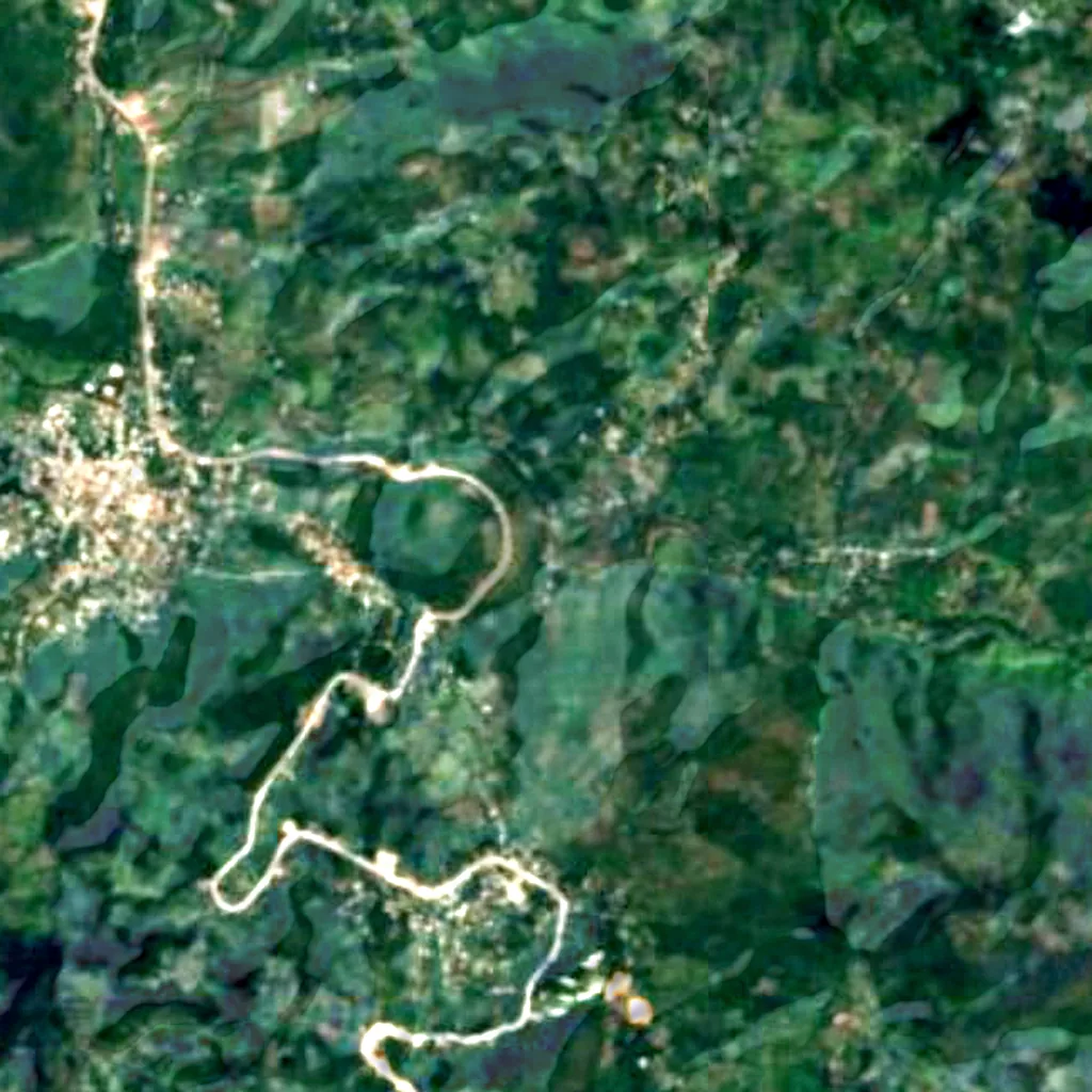 The ground above Cuevas de Taulabé (Sentinel-2)