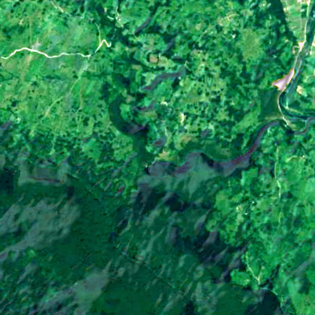 The ground above Dabar Cave (Sentinel-2)