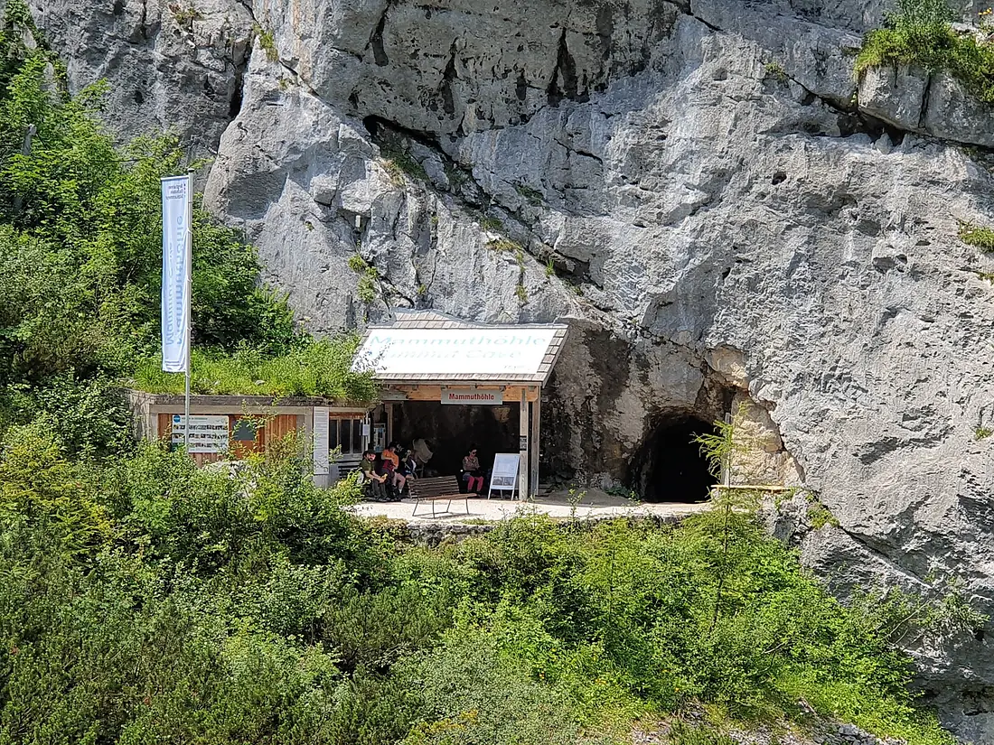 2024 Dachsteingebirge 338 Mammuthöhle Eingang