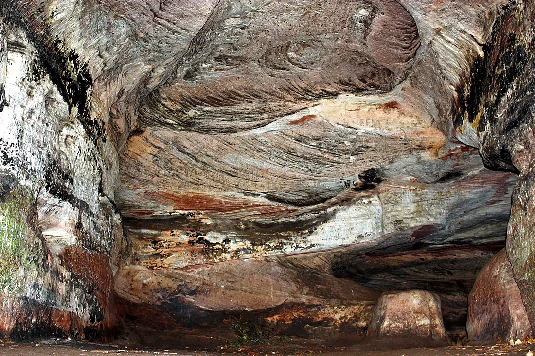 Huy (Saxony-Anhalt), the Daneils Cave, inner view
