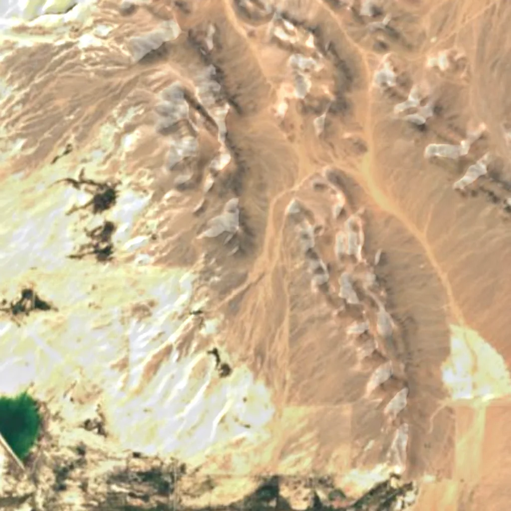 The ground above Devils Hole (Sentinel-2)