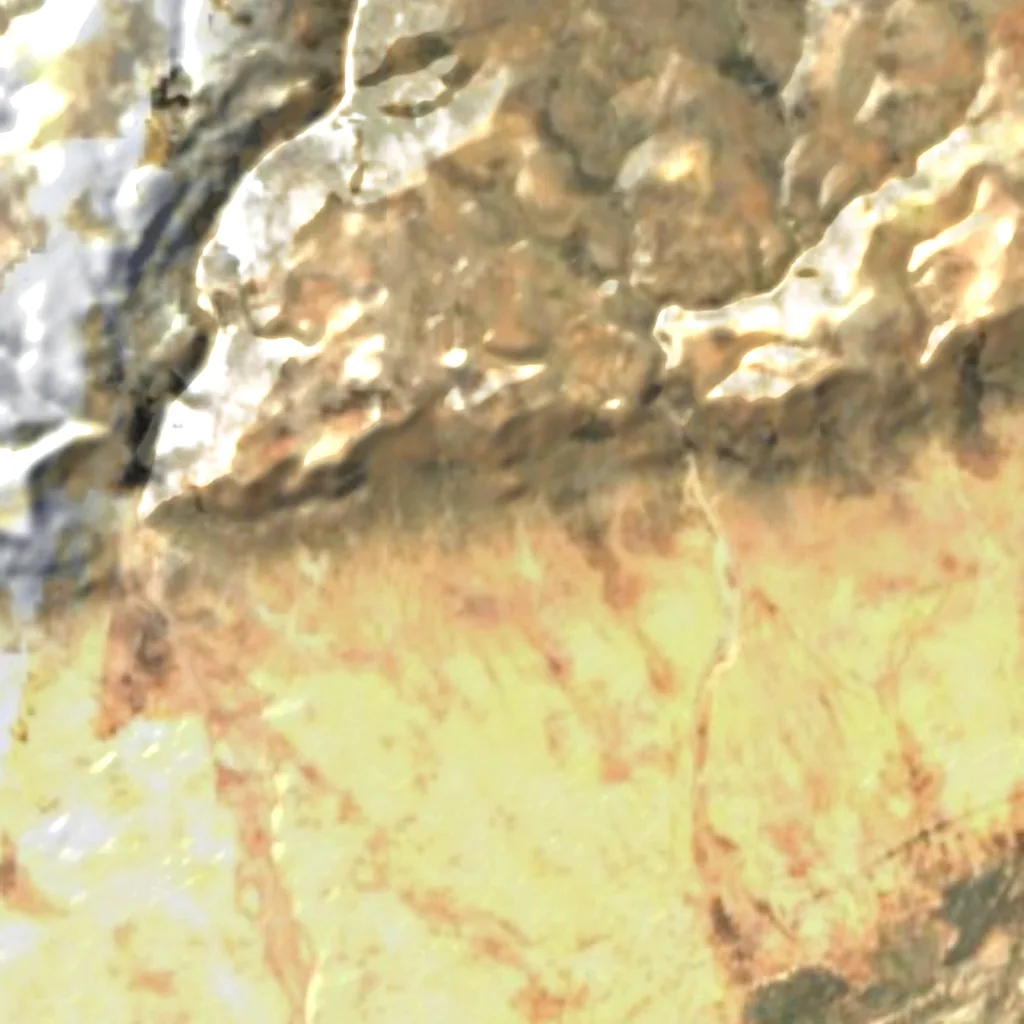 The ground above Dogub Cave (Sentinel-2)
