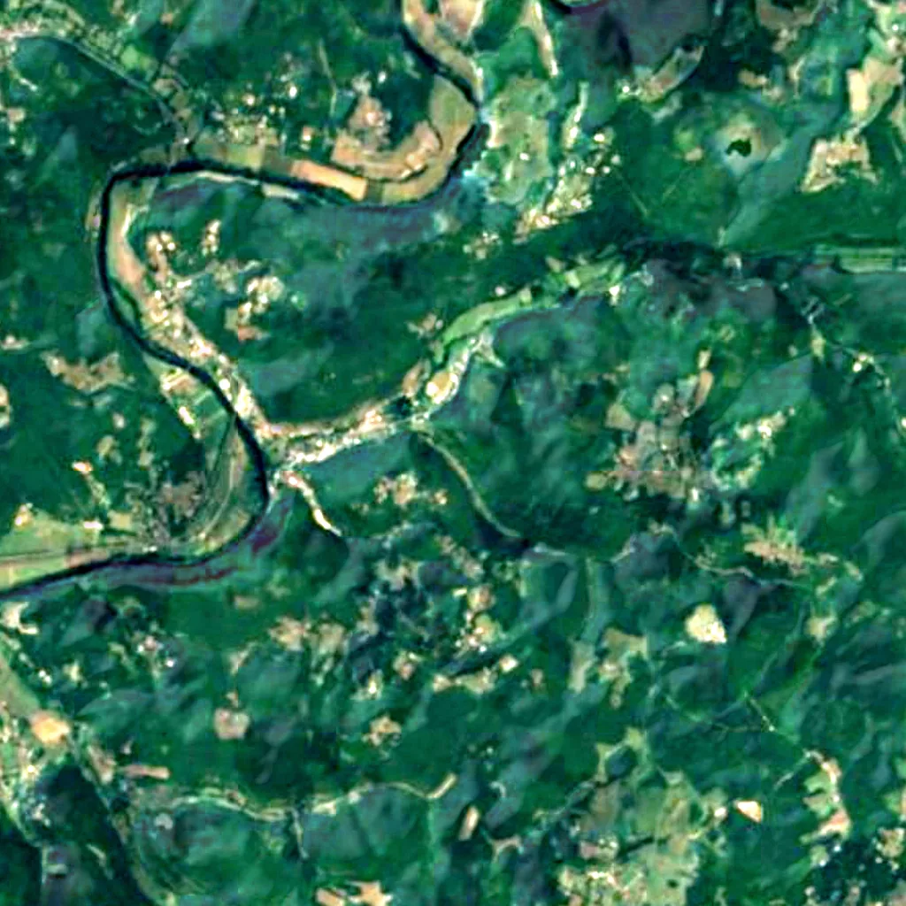 The ground above Font-de-Gaume cave (Sentinel-2)