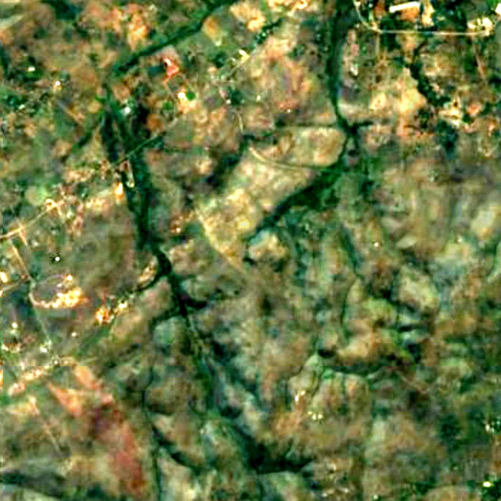 The ground above Gondolin Cave (Sentinel-2)