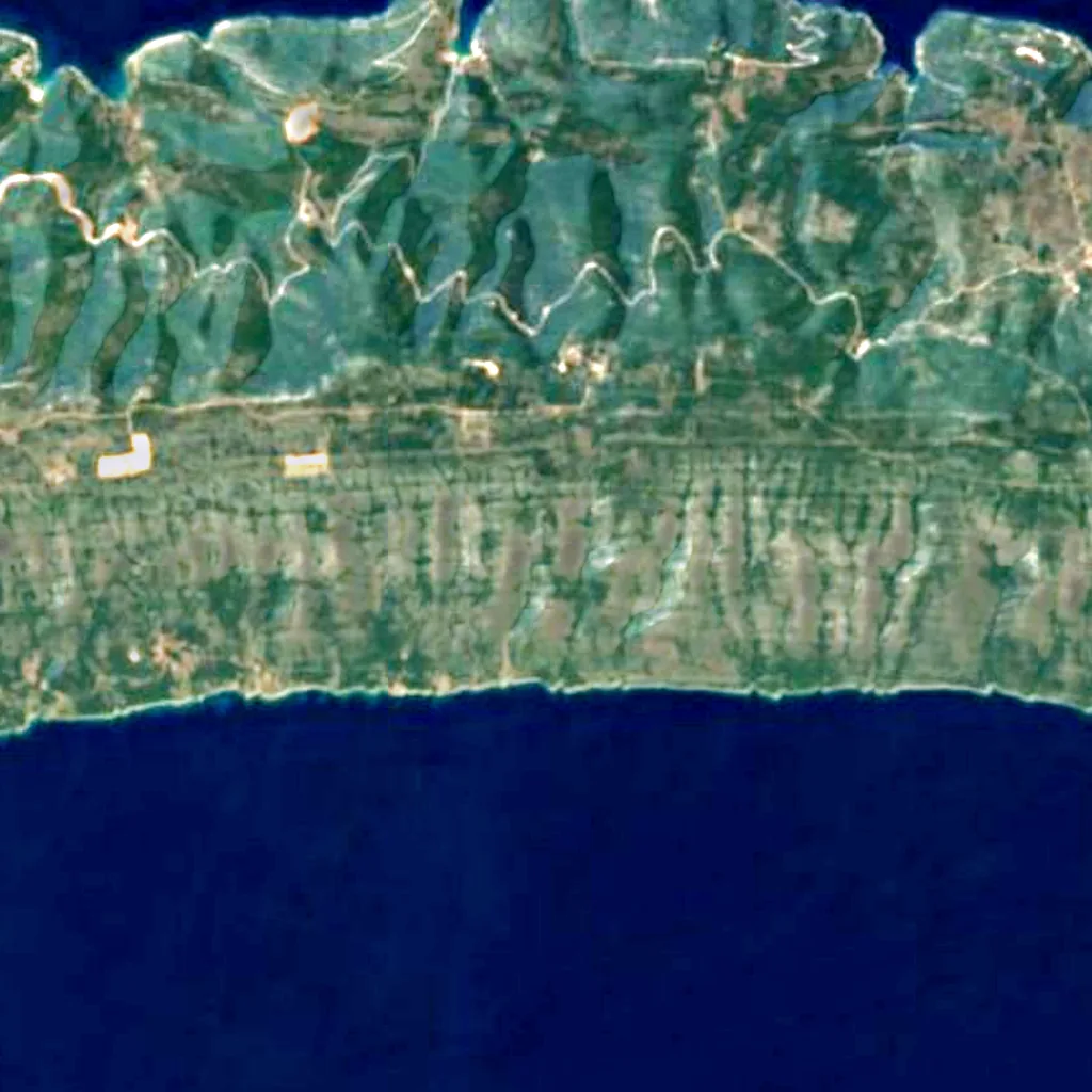 The ground above Grapčeva cave (Sentinel-2)