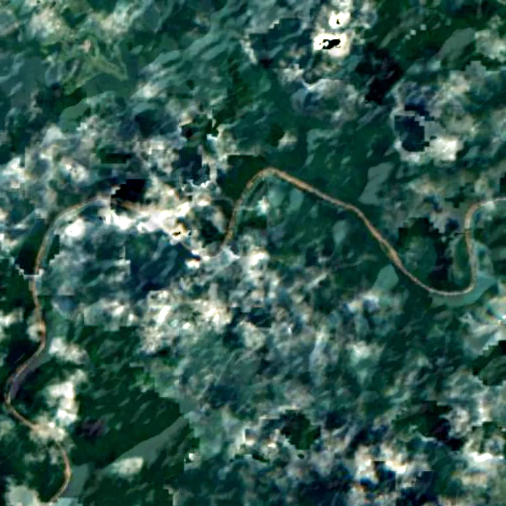 The ground above Great Onyx Cave (Sentinel-2)
