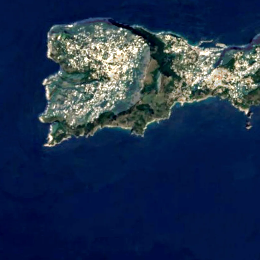 The ground above Grotta Verde (Sentinel-2)
