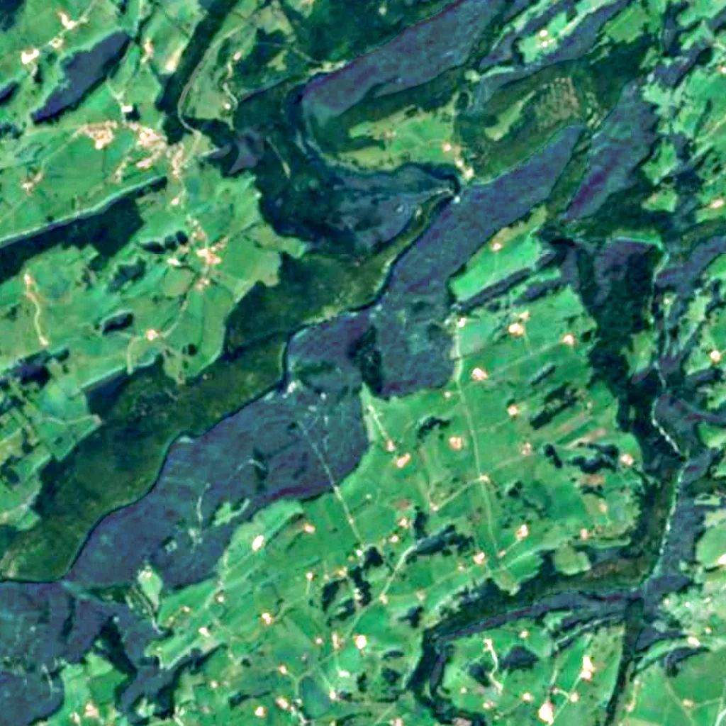 The ground above Grotte du Bichon (Sentinel-2)