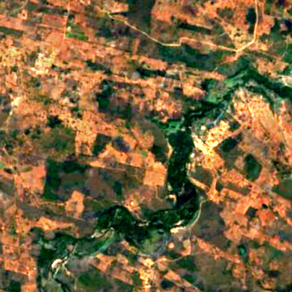 The ground above Gruta Canabrava (Sentinel-2)
