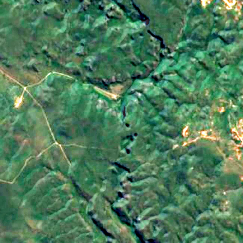 The ground above Gruta do Janelão (Sentinel-2)