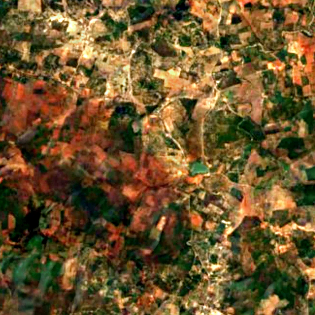 The ground above Gruta do Padre (Sentinel-2)