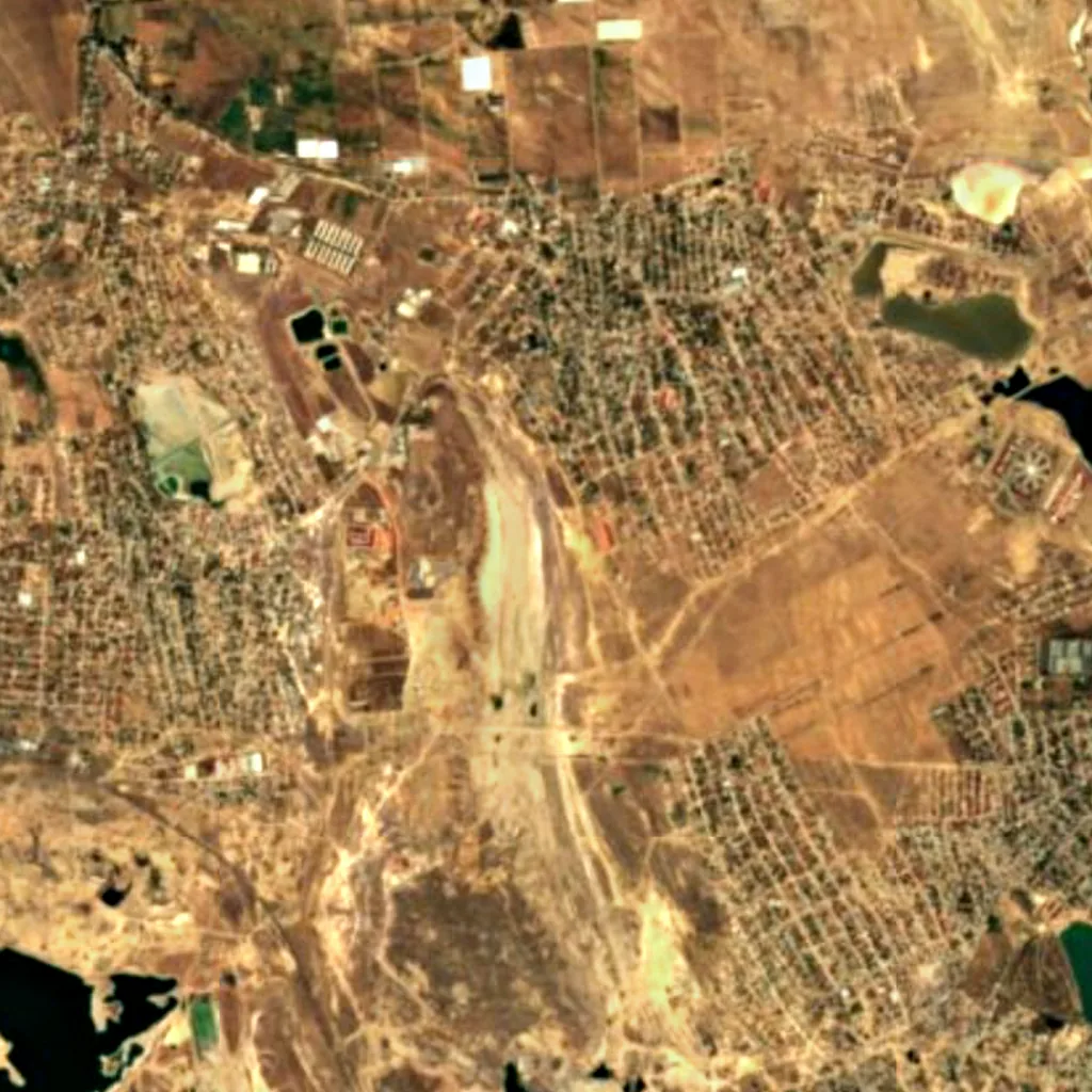 The ground above Gurd yuvasi cave (Sentinel-2)