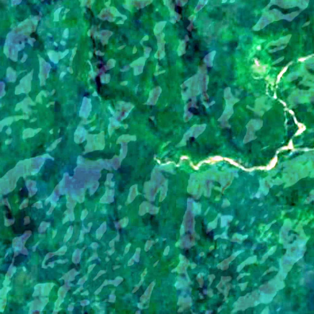 The ground above Hang Én (swift cave) (Sentinel-2)
