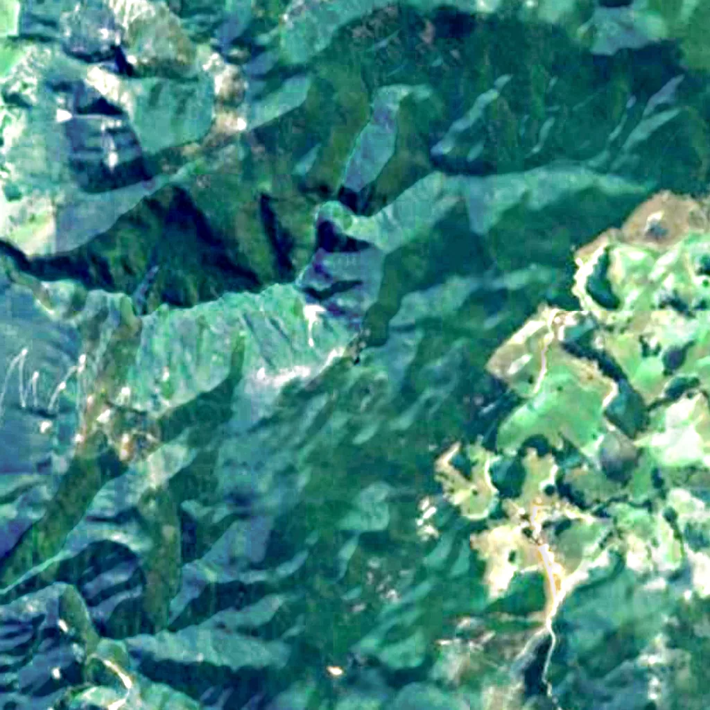 The ground above Harwoods Hole (Sentinel-2)