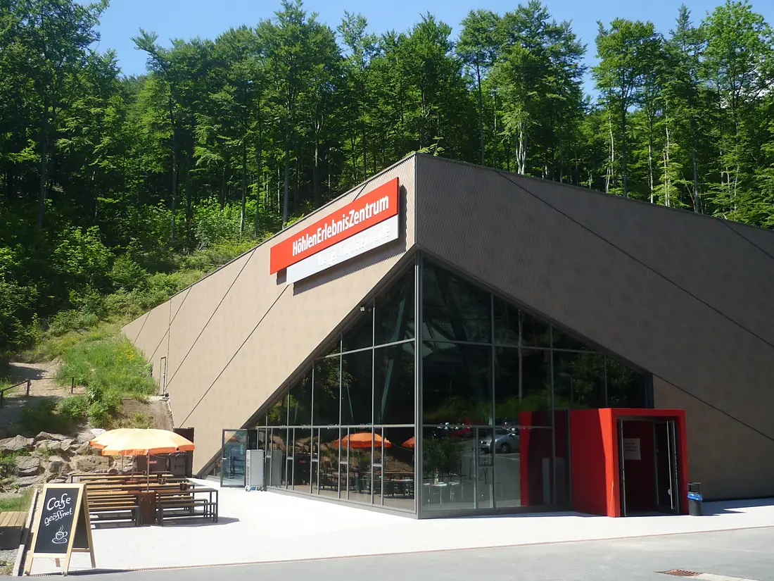 Iberger Tropfsteinhöhle, Eingang