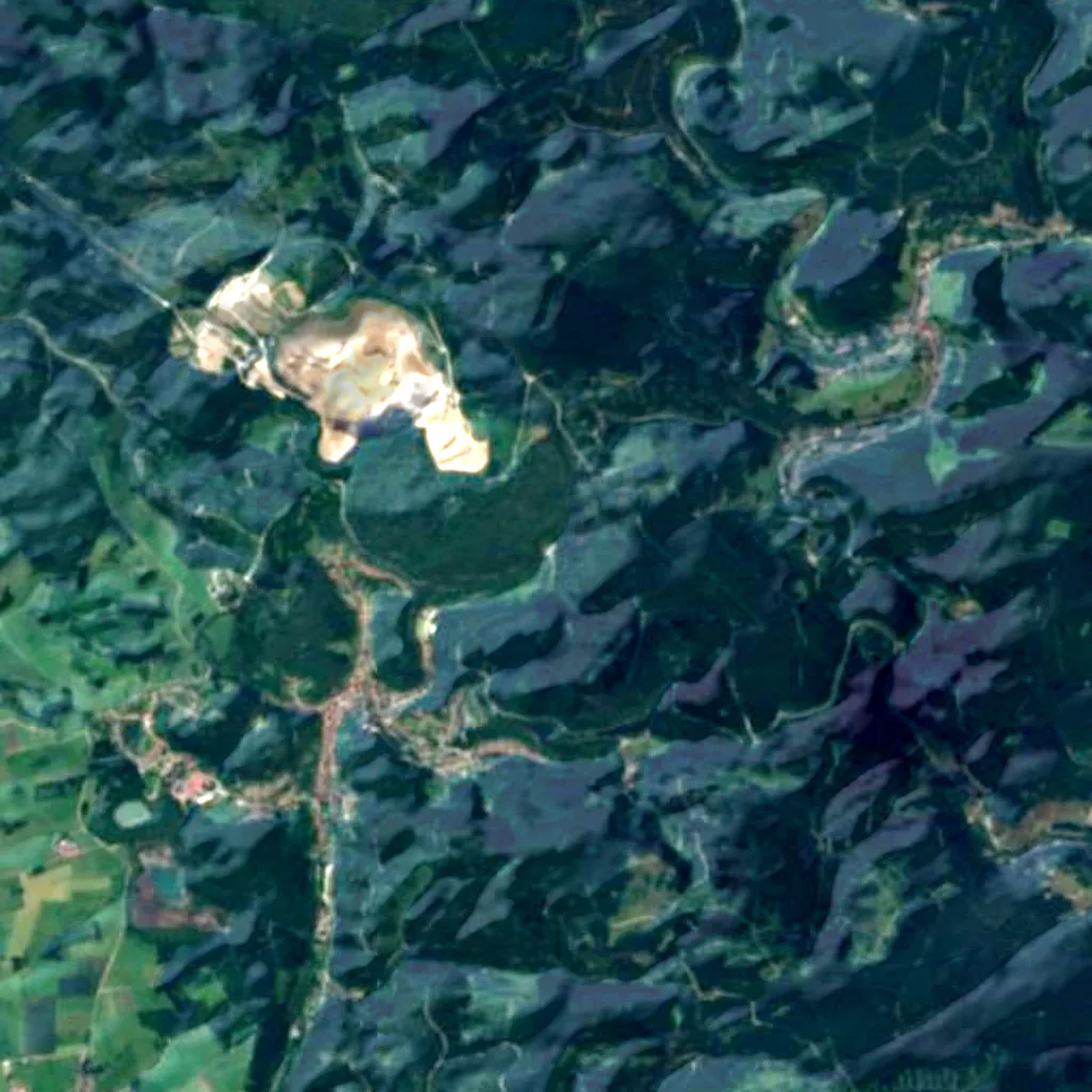 The ground above Iberg Dripstone Cave (Sentinel-2)