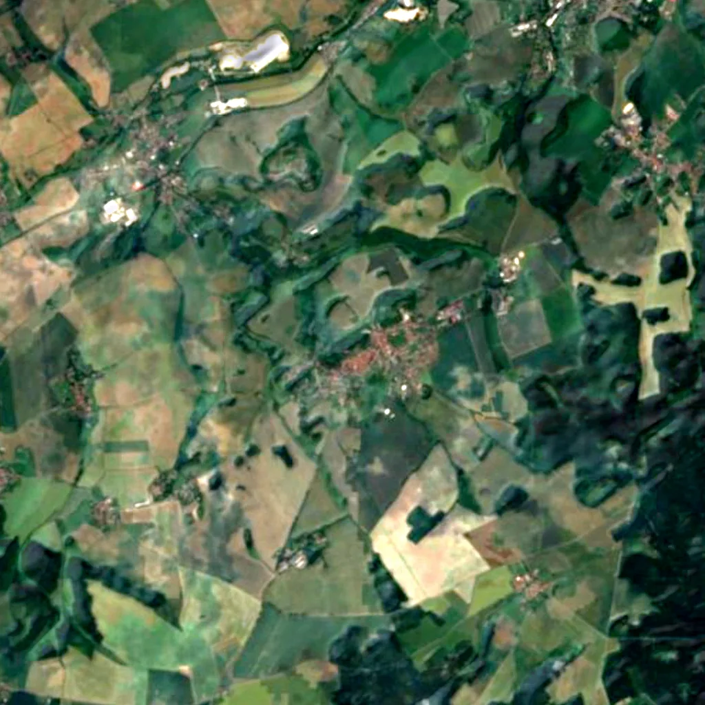 The ground above Ilsenhöhle (Sentinel-2)