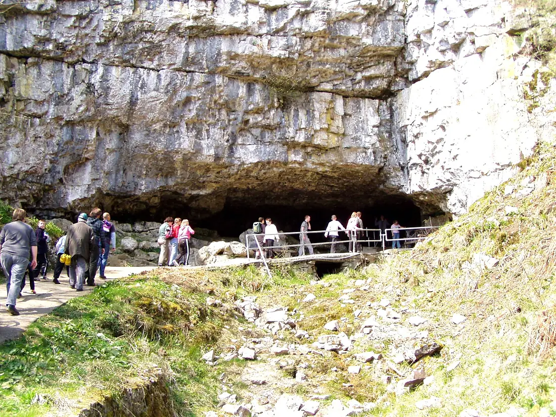 Ingleborough Cave entrance