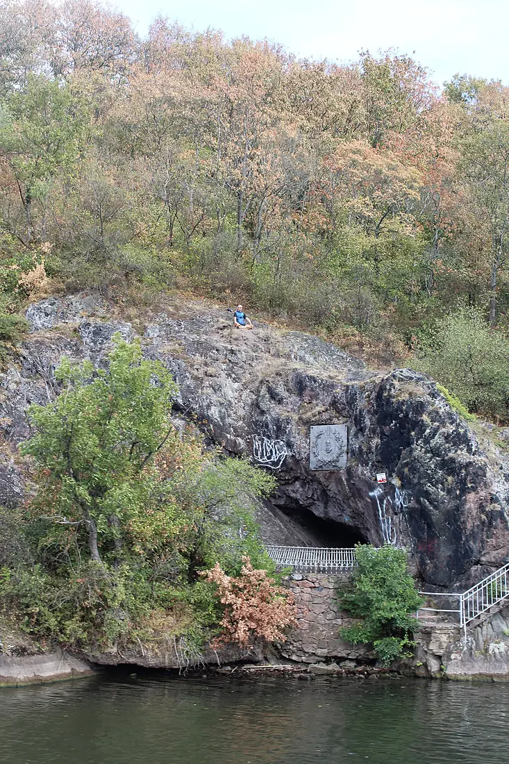 Halle (Saale), Blick zur Jahnhöhle