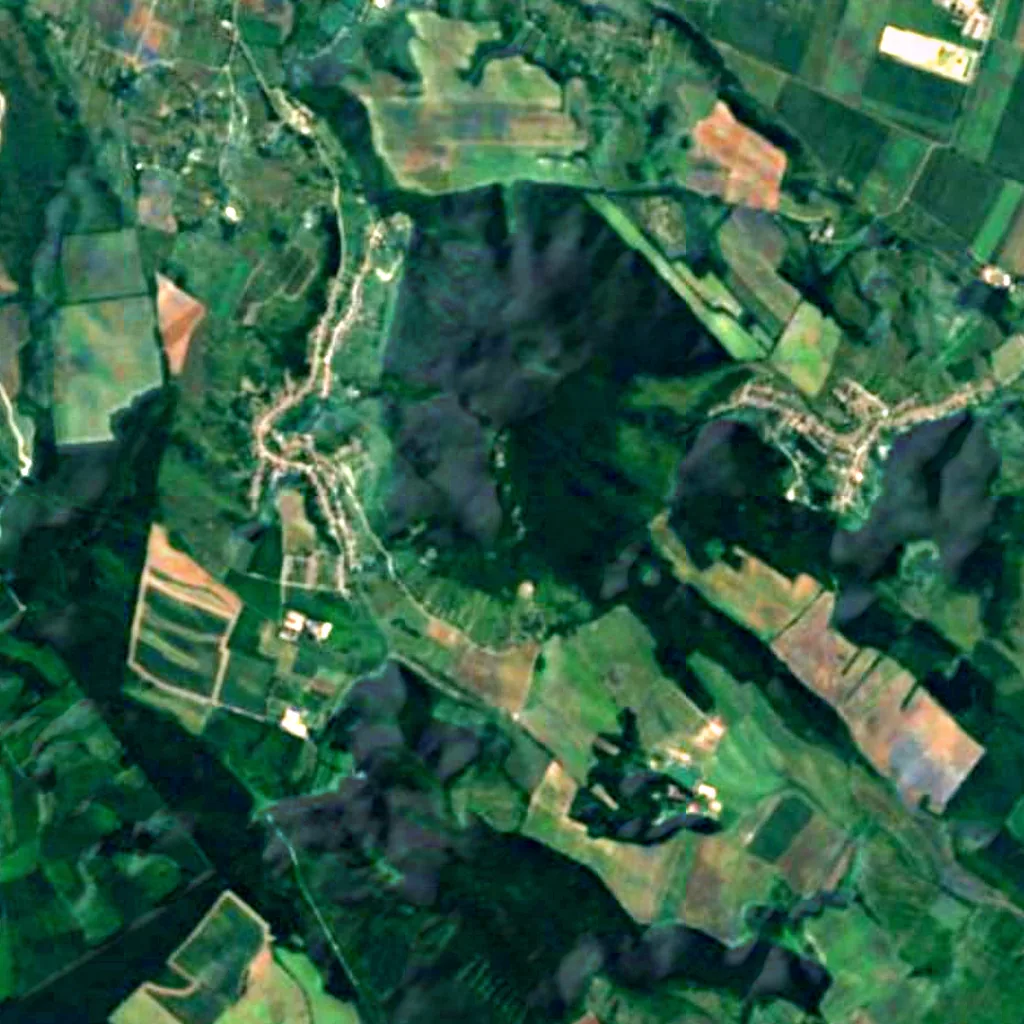 The ground above Jankovich Cave (Sentinel-2)