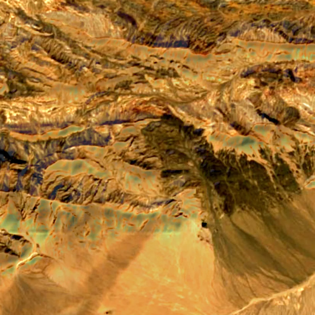 The ground above Kan-i-Gut cave (Sentinel-2)